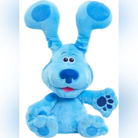 Blue’s Clues & You! Peek-A-Blue 10-inch Plush Blue Dog - Picture 4 of 8